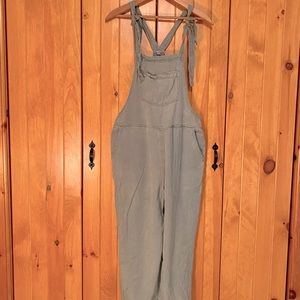 Aerie Olive Green Overalls